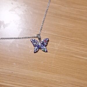 Elegant Butterfly Pendant Necklace
